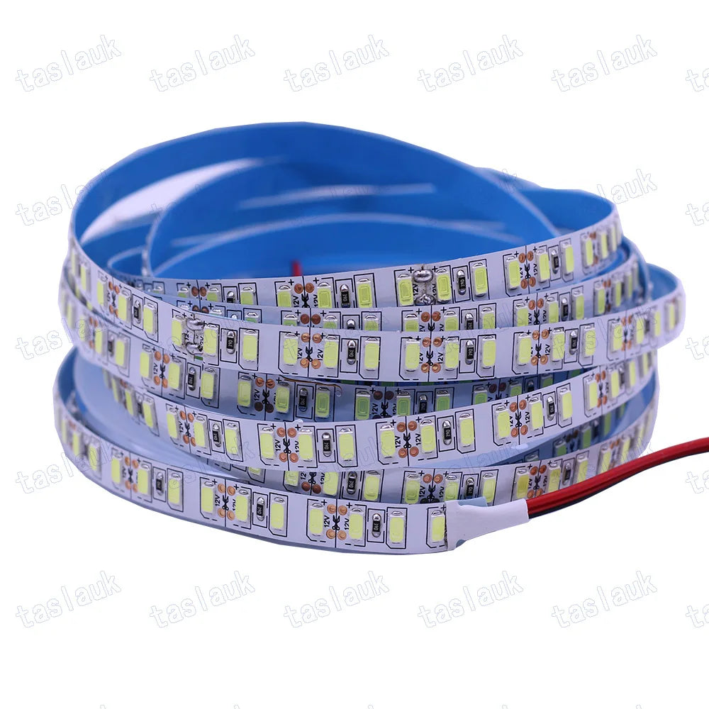 120Leds/m 5M LED Strip SMD 5730 Flexible LED Tape Light SMD 5630 Not Waterproof White /Warm White 4000K NW DC12V