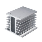 Slim Solid State Relay 10A 25A 40A Dc control Ac/ Ac control Ac Single Phase SSR Din Rail Mount Relays Module equipped Heat sink