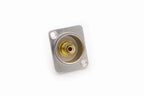 2pcs  Female RCA Panel Mount Chassis Socket Connector, Excellent quality, Black Female Socket, Red&Black Colors Available