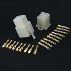 2/5/10 Sets 2.8mm Electrical Wire Connectors Kit Male Female Cable Terminal Plug for Cars Motorcycles 2/3/4/6/9 Pin Options