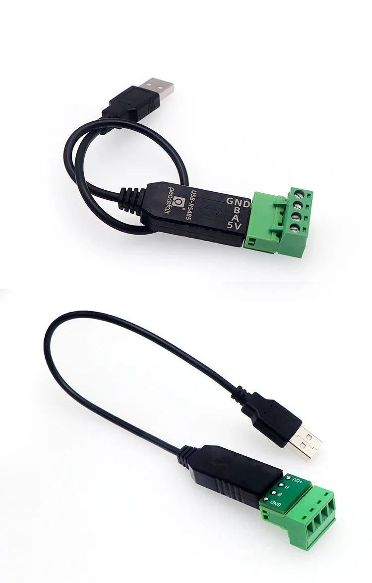 Industrial USB To RS485 Converter Upgrade Protection RS232 Converter Compatibility V2.0 Standard RS-485 A Connector Board Module