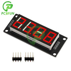 0.56 inch 4-Digit 7-segment LED Digital Tube TM1637 Driver IC Display Module 5V TM1637.h Display For Arduino Digital I/O 2 Pins