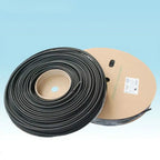 5Meters/Lot Black 1mm 1.5mm 2mm 2.5mm 3mm 3.5mm 4mm 5mm 6mm 8mm 10mm Heat Shrink Tube Heatshrink Tubing Wire Sleeving Wrap Kits