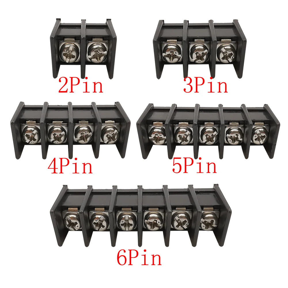 10Pcs KF45-9500 9.5mm PCB Screw Terminals Block Connector 9.5mm Pitch 2/3/4/5/6Pin Straight Pin Barrier Terminal Block Connector