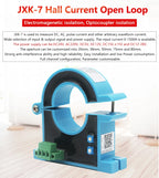Current Transducer 0-1000A 500A to 4-20mA 0-5V RS485, DC12-32V Wide Voltage Current Transmitter Anti-Interference Current Sensor