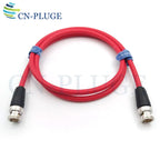BNC plug to  BNC plugs  , SDI pigtail. Camera RF coaxial cable,  Canare LV-61S 75ohm camera video signal SDI transmission line
