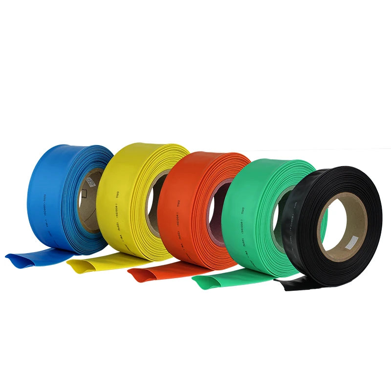 10 Meter Colorful Clear Heat Shrink Tube Shrinkable Tubing Wrap Wire Kits 2:1 Heat Shrink Tube Wrap Wire Sell DIY Connector