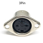 5/10Pcs Keyboard Socket DIN S Terminal Connector Female Jack Mount Adapter 3P 4P 5P 6P 7P 8P Computer MIDI Cable Solder Adapter