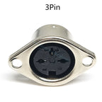 5/10Pcs Keyboard Socket DIN S Terminal Connector Female Jack Mount Adapter 3P 4P 5P 6P 7P 8P Computer MIDI Cable Solder Adapter
