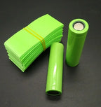 100pcs 18650 Battery Wrap Sleeve Heat Shrink Shrinkable Tube Insulated Multicolor Battery Skin PVC FilmTape Protector Cover Pipe