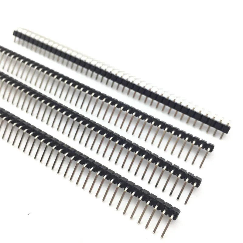 5/10pcs Right Angle Single Row 40-pin 2.54mm Male Header for Breadboard