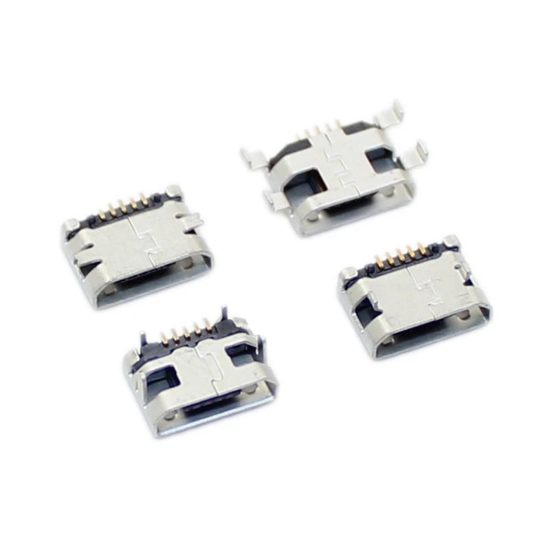 10/50PCS Micro USB 5 Pin Jack Charging Port Plug Dock Charger DIP SMD For Phone Mp3 Mp4 Port Socket Power Connector