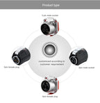 Cnlinko LP24 3 4Pin M24 Aviation Waterproof Power Connector Plug Socket for Radio Audio Visual Video Medical LED UAV Industry