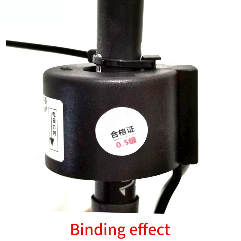 3pcs Clamp Current Sensor Transformer Core KCT 50A 75A 100A 150A 200A Din Rail CT Sensor Mini AC Waterproof Current Transformer