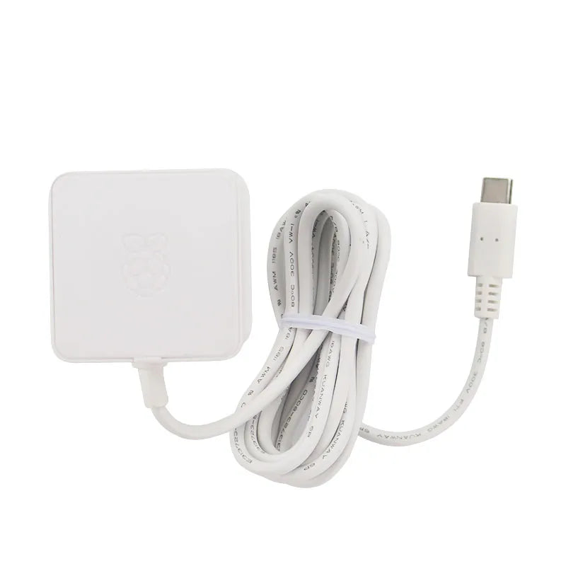 Original Raspberry Pi 4 Model B Official Power Adapter 5.1V 3A for Raspberry Pi 4 USB Type-C Power Charger EU US UK Plug supply