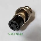 1PC GX16 2/3/4/5/6/7/8/9/10Pin 16mm Female Male Part Wire Panel Connector Aviation Plug Circular Socket