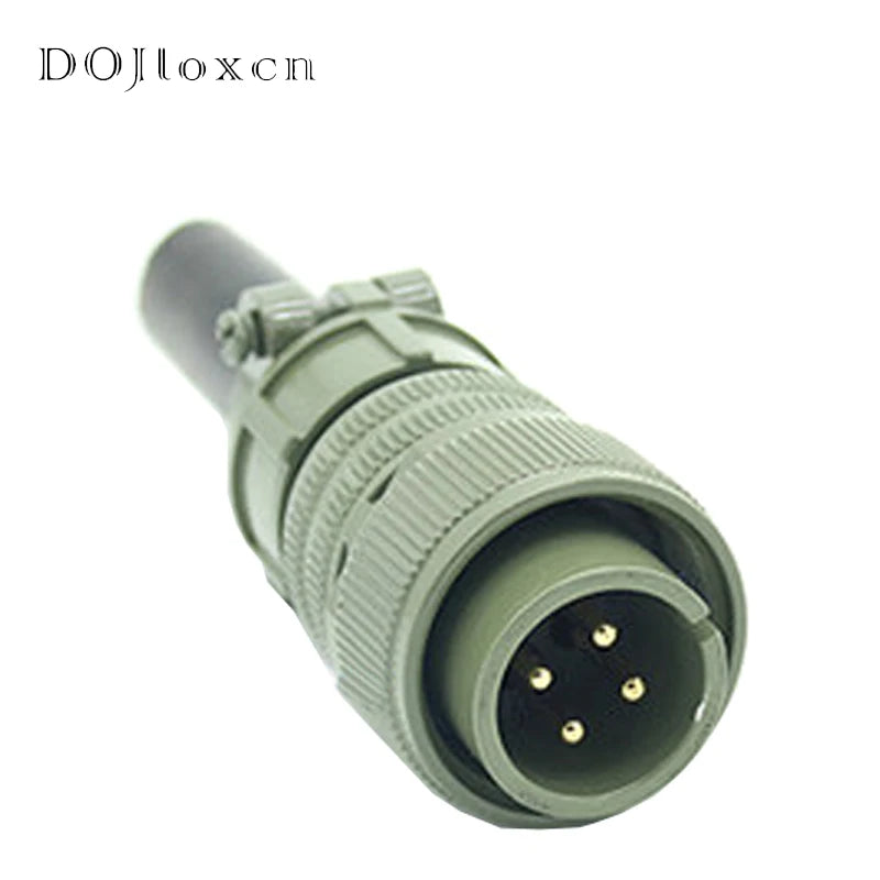 1 Set 4 Pin MS5015 Military Standard Aviation Electricity Plug MS3108A-18-10S/P MS3102A Straight Elbow Male Female Connector