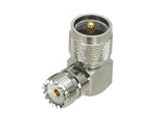 1Pcs Adapter UHF PL259 SO239 to UHF / N Male Plug & Female Jack Straight & Right Angle & Flange & T Type RF Coaxial Connector