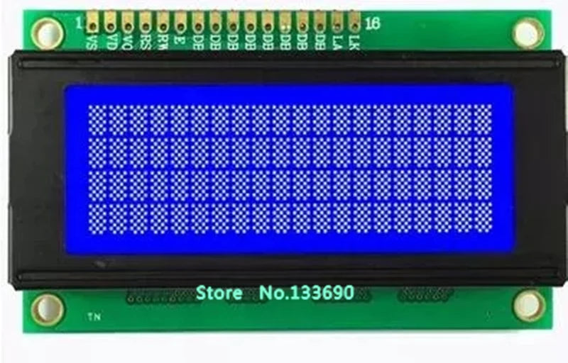 1PCS 204 20X4 2004 Small LCD Display Module LCM Blue Or Yellow Green Mini 5V 2004D White LED Backlight High Quality