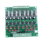 8 Channel Optocoupler Isolation Module Signal Voltage Converter PNP NPN Low High Level Output AC 110V 220V DC 3.3V 5V 12V 24V