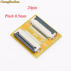 ChengHaoRan 1pc FPC FFC Flexible Flat Cable Extension Board 0.5 Pitch 6pin 10pin 12pin 24pin 30pin 40pin 50pin 60pin Connector