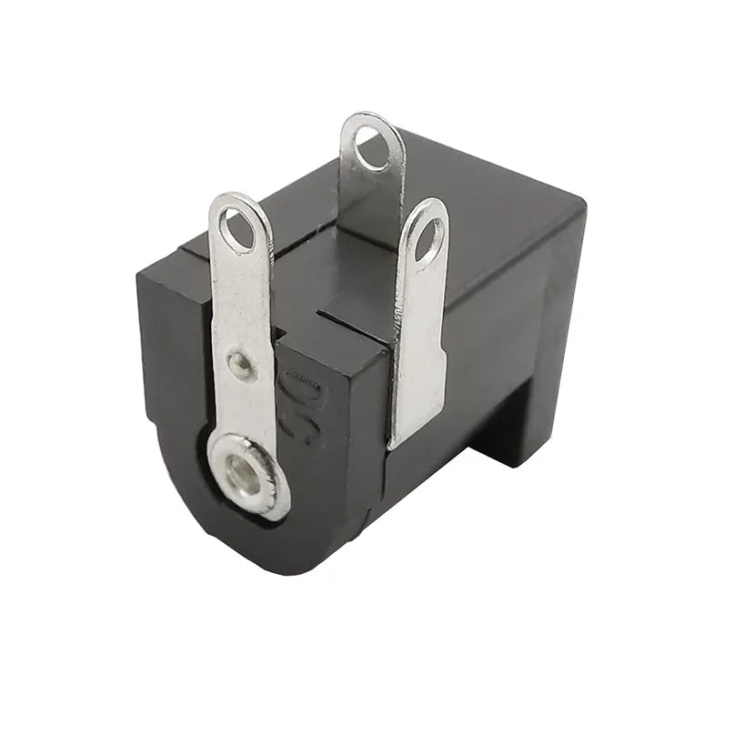 10Pcs DC-005 DC Power Female Jack Adapter Right Angle 3 Pin Barrel Type 5.5x2.1mm DC Jack Socket PCB Mount Terminals Connector
