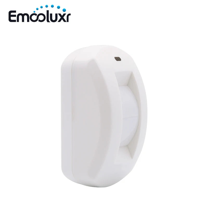 DC12V Curtain Window PIR Sensor Alarm Detector with NO/NC Output for All Wired Home Burglar Security Alarm System