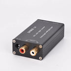 Q6 audio decoder L/R 2-channel stereo analog to digital optical fiber coaxial signal output