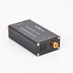 Q6 audio decoder L/R 2-channel stereo analog to digital optical fiber coaxial signal output