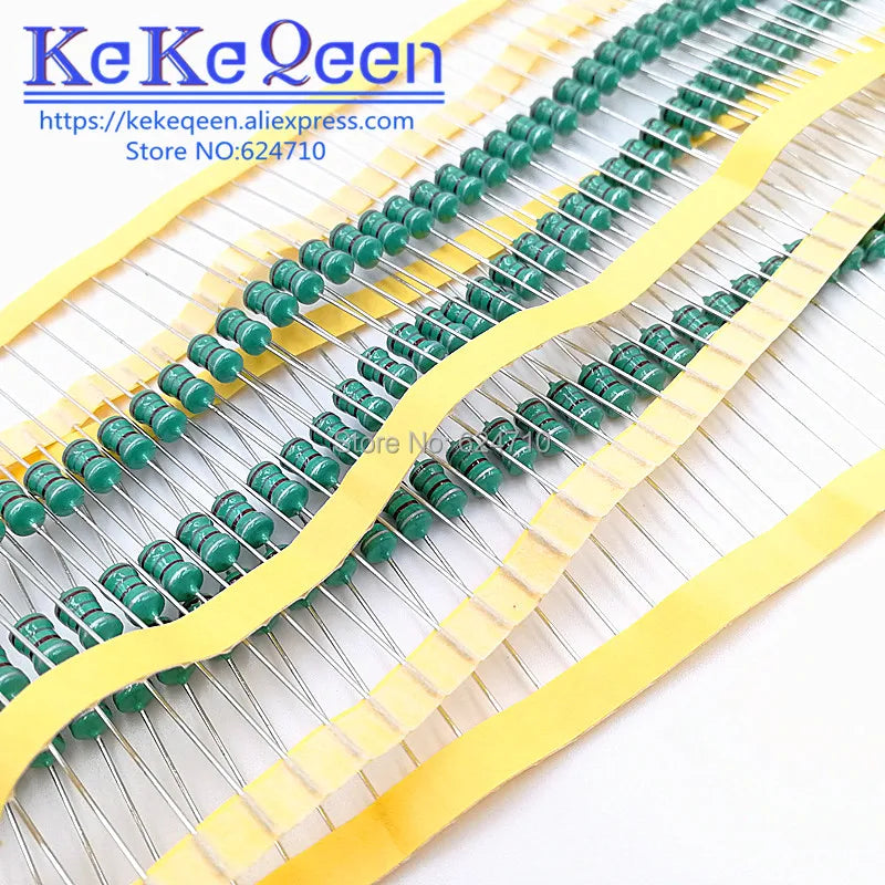 0510 1W Inductor Color Ring Inductance 1UH-10MH 12 15 22 27 33 47 56 68 82 100 220 330 470 680 820UH 1MH 1.2 1.5 2.2 3.3 4.7MH