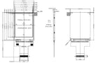 ILI9488 ILI9341 TFT LCD 2.4/2.8/3.5 inch 40PIN Socket Capacitive Resistive Touch Display Screen