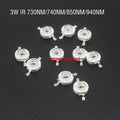 3W Infrared IR High Power LED Light 3 Watt 940NM /850NM/730NM 740NM FOR IR LED DIY