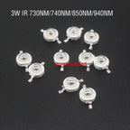 3W Infrared IR High Power LED Light 3 Watt 940NM /850NM/730NM 740NM FOR IR LED DIY