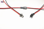 100 pairs 2pin Male to female SM JST connector cable length15cm Wire for Led Lamp Driver cable 5050 single strip LED Connector
