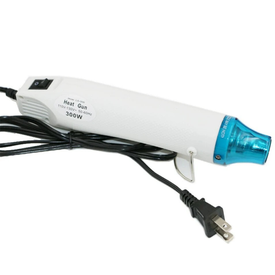High Quality 1pc 220V 110V Electric Hot Air Gun/Heat Gun with Supporting Seat DIY Tool Heat Gun 8018 Hot Air Gun EU US UK Plug