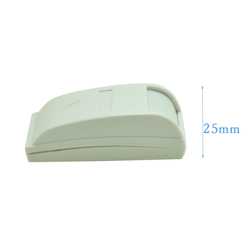 4Pcs Mini Curtain PIR Motion Detector Security System Sensor Wall Mounted PA461 Wired Infrared Alarm For Burglar Anti Theft
