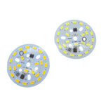 10pcs AC 220V LED PCB SMD5730 3W 5W 7W 10W 12W 15W 18W 24W Integrated IC Driver White/Warm White Light Source for LED Bulb
