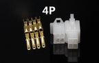 10set/lot 2.8mm 2/3/4/6/9 pin Automotive 2.8 Electrical wire Connector Male Female cable terminal plug Kits Motorcycle ebike car