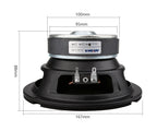 AIYIMA 1Pcs 6.5 Inch Subwoofer 4 8 Ohm 80W Super Bass Woofer Speaker Home Theater For Bookshelf Computer Speaker