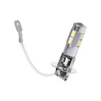 2PCS/Set Car Light H3 LED High Power LED Fog Light Day Running Light Bulb 10SMD 5630 5730 Super Bright LED Auto Bulb