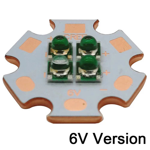 3V / 6V / 12V 3535 4Chips 4-LEDs Infrared IR 850nm 60 Degree High Power LED Emitter with 20mm Copper PCB