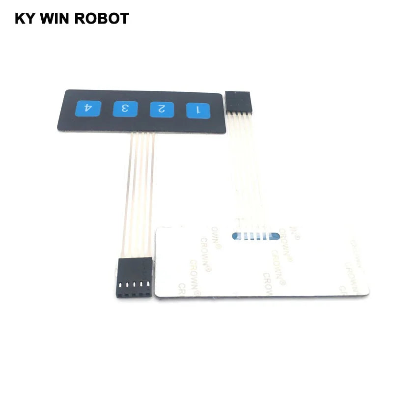 1X4 Matrix Keyboard For Arduino Array Module 16 Key Membrane Switch Expansion Keypad Panel 1*4 Control Microprocessor AVR