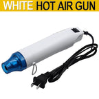 110V DIY Using Heat Gun Electric Power Tool Hot Air 300W Temperature Gun with Supporting Seat Shrink US Plug