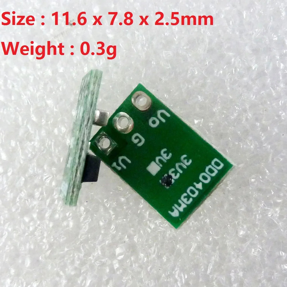 2PCS 3.3-6V to 3V DC-DC Step-Down Power Supply Buck LDO Module Voltage Regulator Board for 18650 Li-ion AAA Dry Cell Batteries