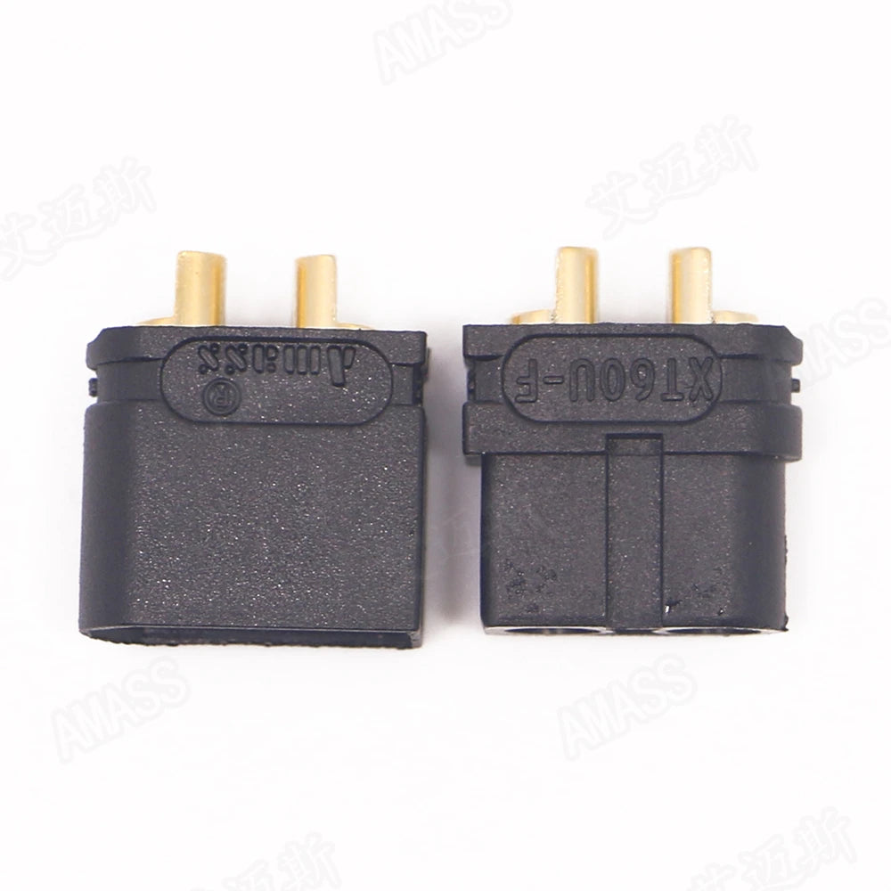 100 x  Amass XT60U Male Female Bullet Connectors Plugs for Lipo Battery Upgraded XT60 (50 Pair )