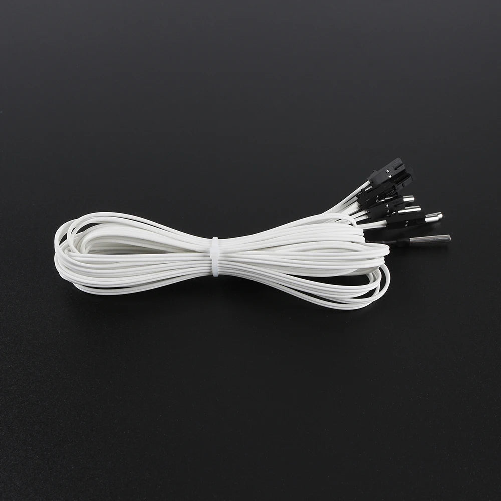 3D Printer Parts Thermistor Temperature Sensor HT-NTC100K L 1M For 350 Degrees For Prusa I3 MK2S/MK3/MK3S Hotend Extruder