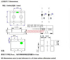 50PCS 1615 bicolor SMD LED 2 colors  Red+GREEN / R+BLUE / R+YELLOW / R+YELLOWGREEN / R+WHITE 0603 0805