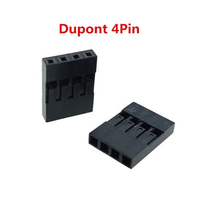 50Pcs 2.54mm Male and Female Dupont and Servo Crimp Wire Jumper Pin Header Connector Terminal Pins Crimp