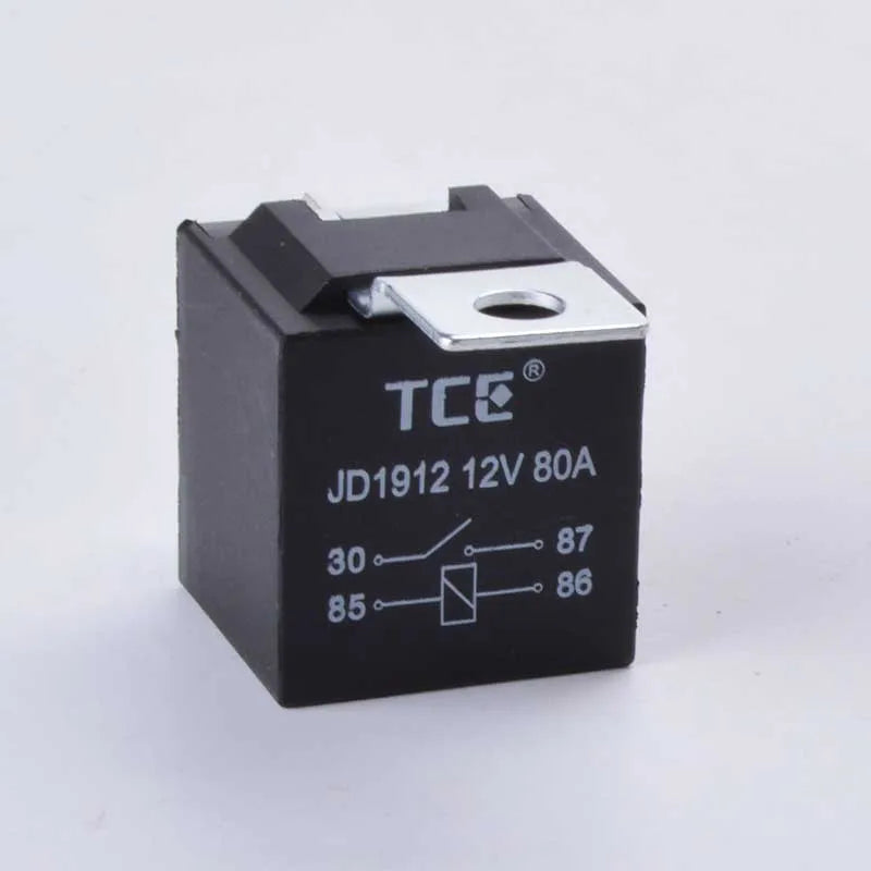 1PCS JD1912 Car Relay 12V 24V 80A 4Pin DC AMP SPDT Relay Car Starter Auto Relay Universal for starter motor automotive relay