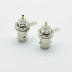 5Pcs/lot BNC Female Socket Solder Connector Chassis Panel Mount Coaxial Cable For Welding Machine Parts